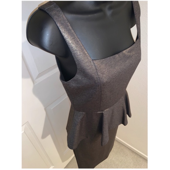 Alice & Olivia peplum metallic dress - Picture 10 of 16